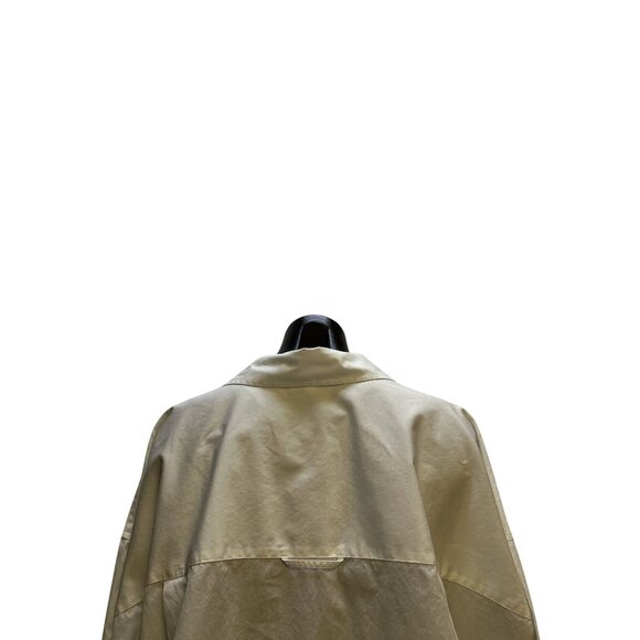 Vince White Button-Up Collared Blouse w/Long Sleeves Size XXL - Picture 6 of 9